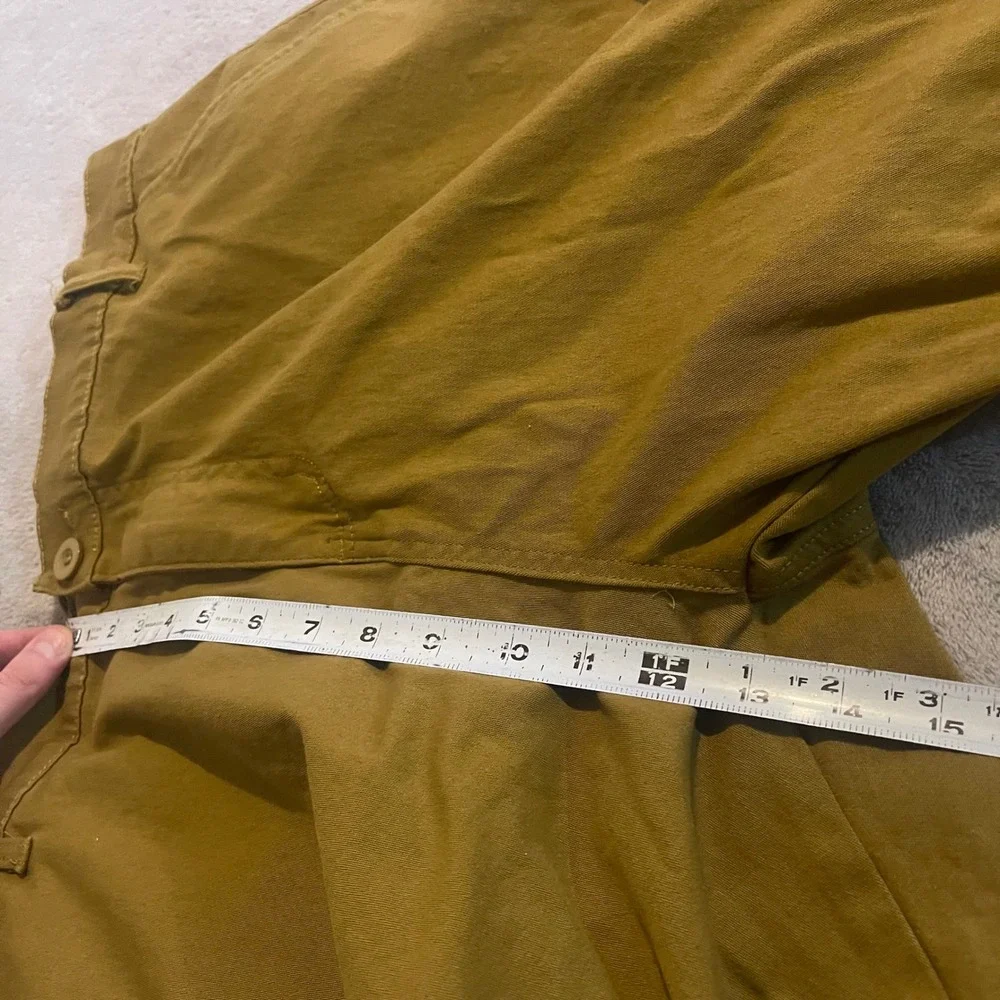 Blu Rock New York Mens Cargo‎ Shorts Brown Size 40 Cotton Blend Casual Outdoor
